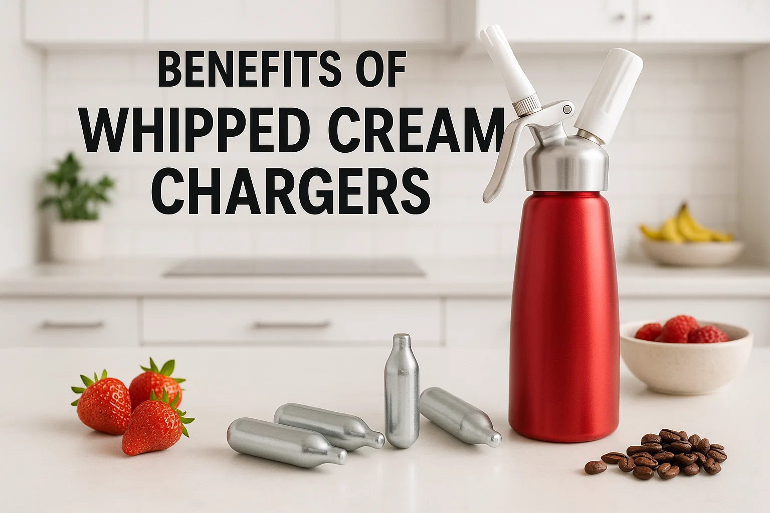 Benefits of Whipped Cream Chargers