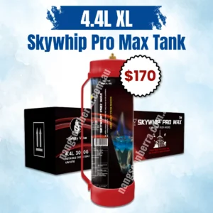 Skywhip Pro Max 4.4L N2O Tank